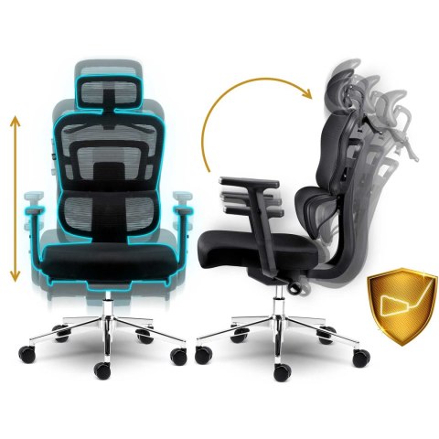 Fotel Biurowy Nicea PREMIUM – Ergonomiczny Design i Funkcja Bujania Fotel Biurowy Nicea PREMIUM – Ergonomiczny Design i Funkcja Bujania