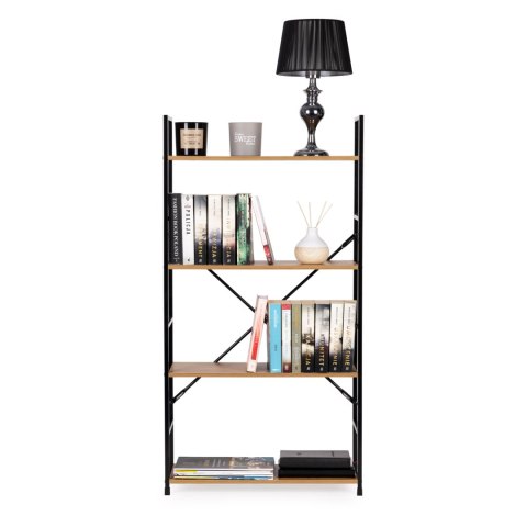 Loftowy Regał ModernHome CWJ602 LOFT WILD OA – 4 Półki,