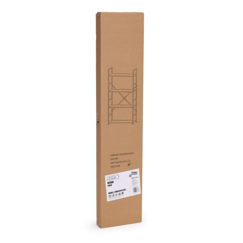 Loftowy Regał ModernHome CWJ602 LOFT WILD OA – 4 Półki,