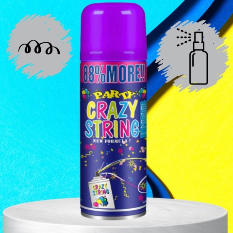 Serpentyna W Sprayu Fioletowa – 250 ml Na Urodziny I Imprezę Serpentyna W Sprayu Fioletowa – 250 ml Na Urodziny I Imprezę