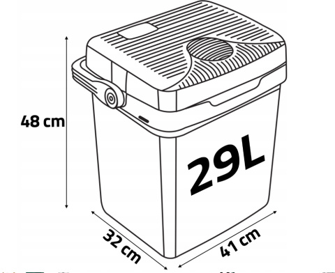 Lodówka turystyczna Berdsen Icemax 29 litry tryb ECO Lodówka turystyczna Berdsen Icemax 29 litry tryb ECO