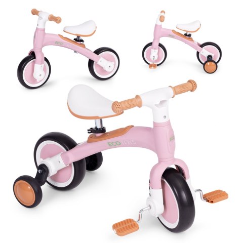 Rowerek Biegowy ECOTOYS 3W1 – Regulacja Siodełka i Odłączane Pedały Rowerek Biegowy ECOTOYS 3W1 – Regulacja Siodełka i Odłączane Pedały
