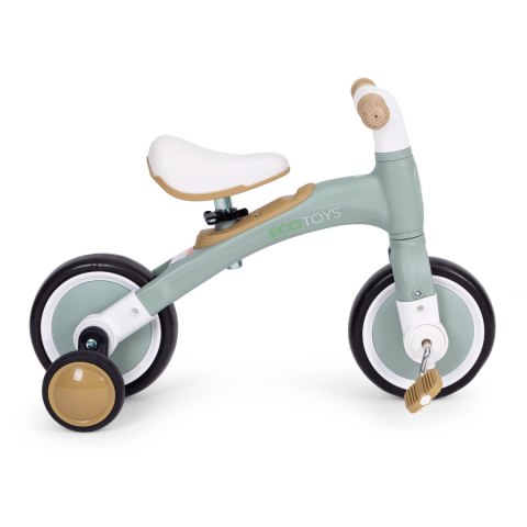 Rowerek Biegowy ECOTOYS 3W1 – Regulacja Siodełka i Odłączane Pedały Rowerek Biegowy ECOTOYS 3W1 – Regulacja Siodełka i Odłączane Pedały