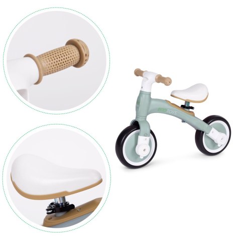 Rowerek Biegowy ECOTOYS 3W1 – Regulacja Siodełka i Odłączane Pedały Rowerek Biegowy ECOTOYS 3W1 – Regulacja Siodełka i Odłączane Pedały