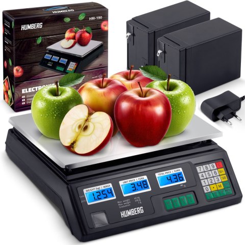 Elektroniczna waga sklepowa i magazynowa Humberg HM-190 Elektroniczna waga sklepowa i magazynowa Humberg HM-190