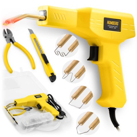 Spawarka Do Plastiku Humberg HM-292 50 W – Zestaw Zszywek 200 Sztuk Spawarka Do Plastiku Humberg HM-292 50 W – Zestaw Zszywek 200 Sztuk