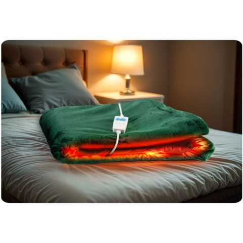 Koc Elektryczny z Berdsen BD-960 + Timer 180 x 160 cm – Miękki, Duży Koc Elektryczny z Berdsen BD-960 + Timer 180 x 160 cm – Miękki, Duży