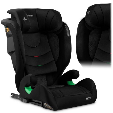 Fotelik samochodowy Nukido Louis ISOFIX i-Size (15-36 kg) - czarny