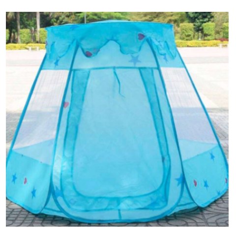 Samorozkładający Namiot Domek Z Podłogą Dla Dziewczynki – Motyw Gwiazdek