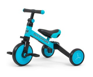 Milly Mally Optimus Rowerek Dla Dzieci 3w1 Trójkołowy Biegowy Blue