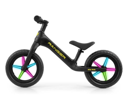 Rowerek Biegowy Milly Mally Ranger Flash 12" Lekki Kompozytowy Świecące Felgi Rowerek Biegowy Milly Mally Ranger Flash 12" Lekki Kompozytowy Świecące Felgi