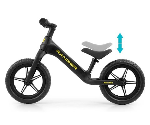 Rowerek Biegowy Milly Mally Ranger Flash 12" Lekki Kompozytowy Świecące Felgi Rowerek Biegowy Milly Mally Ranger Flash 12" Lekki Kompozytowy Świecące Felgi