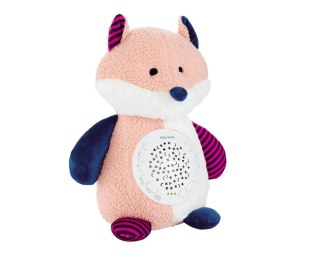 Zabawka pluszowa z projektorem Milly Mally Fox Lampka nocna i kołysanki