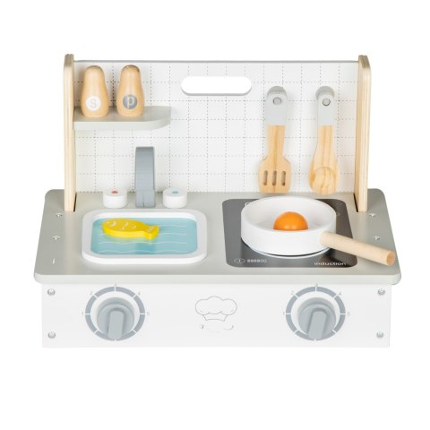 Drewniana Kuchenka z Akcesoriami - Mini Kuchnia ECOTOYS Drewniana Kuchenka z Akcesoriami - Mini Kuchnia ECOTOYS