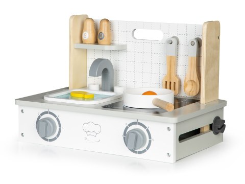 Drewniana Kuchenka z Akcesoriami - Mini Kuchnia ECOTOYS Drewniana Kuchenka z Akcesoriami - Mini Kuchnia ECOTOYS