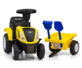 Jeździk Traktor New Holland T7 Tractor – Przyczepka, Dźwięki, Światła
