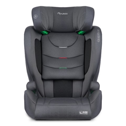 Fotelik samochodowy Nukido Louis ISOFIX i-Size (15-36 kg) - szary Fotelik samochodowy Nukido Louis ISOFIX i-Size (15-36 kg) - szary