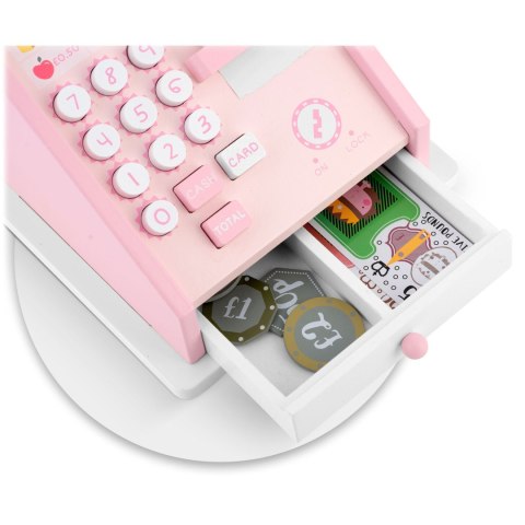 Drewniana Kasa Sklepowa Fiskalna RK-868 Ricokids Drewniana Kasa Sklepowa Fiskalna RK-868 Ricokids