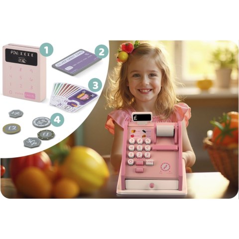 Drewniana Kasa Sklepowa Fiskalna RK-868 Ricokids Drewniana Kasa Sklepowa Fiskalna RK-868 Ricokids