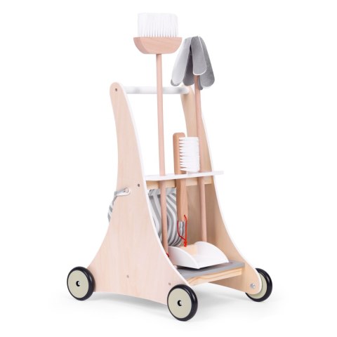 Drewniany Zestaw Sprzątający ECOTOYS - Idealny Dla Małych Pomocników Drewniany Zestaw Sprzątający ECOTOYS - Idealny Dla Małych Pomocników