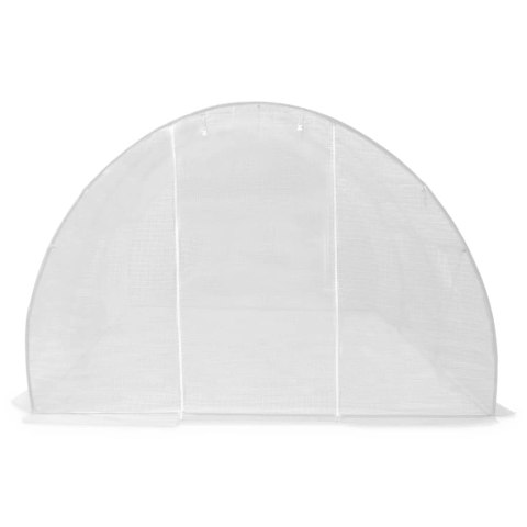 Szklarnia Ogrodowa 13,5 m 450 x 300 cm Konstrukcja z Siatki PE i Stali Szklarnia Ogrodowa 13,5 m 450 x 300 cm Konstrukcja z Siatki PE i Stali