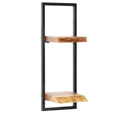 Zestaw półek ściennych w stylu LOFT, drewno - 5 szt Zestaw półek ściennych w stylu LOFT, drewno - 5 szt