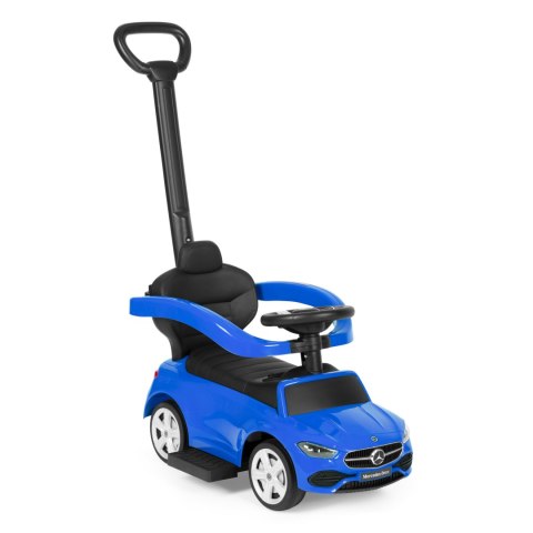 Jeździk Pchacz dla Dzieci Mercedes C Class 3w1 Interaktywny Niebieski Jeździk Pchacz dla Dzieci Mercedes C Class 3w1 Interaktywny Niebieski