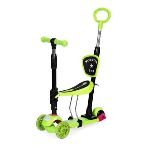 Hulajnoga Trójkołowa Balansowa 3w1 ze Świecącymi Kołami LED ECOTOYS Hulajnoga Trójkołowa Balansowa 3w1 ze Świecącymi Kołami LED ECOTOYS