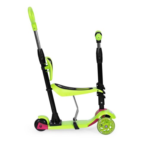 Hulajnoga Trójkołowa Balansowa 3w1 ze Świecącymi Kołami LED ECOTOYS Hulajnoga Trójkołowa Balansowa 3w1 ze Świecącymi Kołami LED ECOTOYS