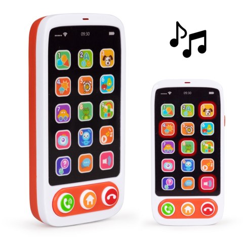 Interaktywny Telefon Smartfon Dla Dzieci – Nauka Cyferek I Melodie Interaktywny Telefon Smartfon Dla Dzieci – Nauka Cyferek I Melodie
