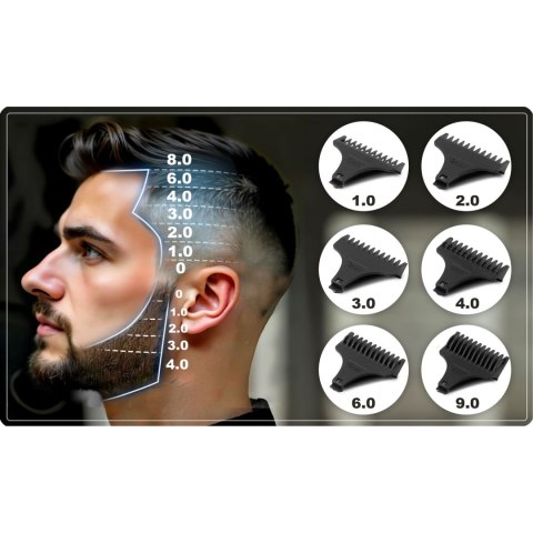 Golarka Barber Master Berdsen BD-260 Golarka Barber Master Berdsen BD-260