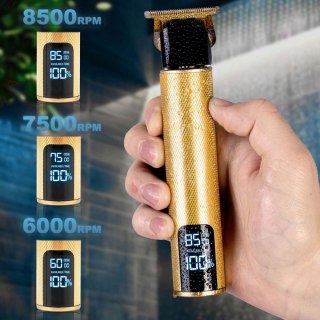 Golarka Barber Master Berdsen BD-260 – Wodoodporna, LCD, 6 Nasadek