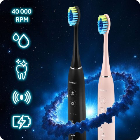 Profesjonalna szczoteczka soniczna zestaw 2 szt Berdsen Galaxy Duo Profesjonalna szczoteczka soniczna zestaw 2 szt Berdsen Galaxy Duo