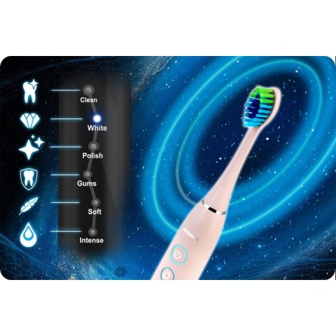 Profesjonalna szczoteczka soniczna zestaw 2 szt Berdsen Galaxy Duo Profesjonalna szczoteczka soniczna zestaw 2 szt Berdsen Galaxy Duo