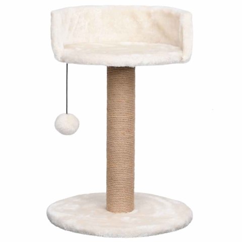 Drapak z Trawy Morskiej i Pluszu – 49 cm, Półka i Zabawka Drapak z Trawy Morskiej i Pluszu – 49 cm, Półka i Zabawka