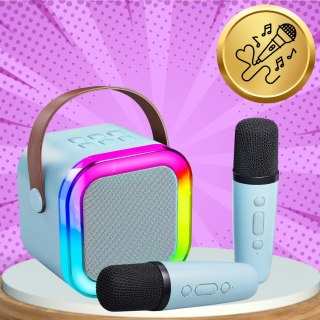 Głośnik Bluetooth z mikrofonami i podświetleniem RGB