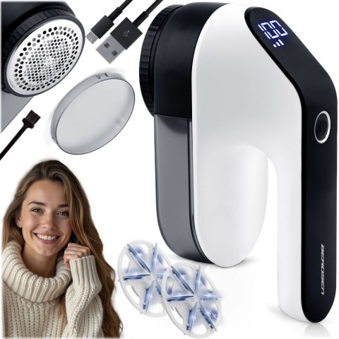 Golarka do Ubrań Berdsen BD-391 – LCD, 3 Tryby, USB-C Golarka do Ubrań Berdsen BD-391 – LCD, 3 Tryby, USB-C