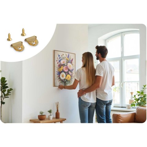 Obraz do Malowania po Numerach 40x50 cm - Kwiaty - Massido Obraz do Malowania po Numerach 40x50 cm - Kwiaty - Massido