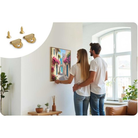 Obraz do Malowania po Numerach 40x50 cm - Pejzaż Miejski - Massido Obraz do Malowania po Numerach 40x50 cm - Pejzaż Miejski - Massido
