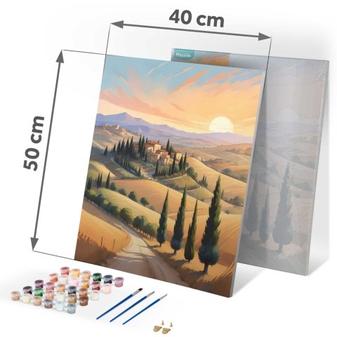 Obraz do Malowania po Numerach 40x50 cm - Pejzaż - Massido Obraz do Malowania po Numerach 40x50 cm - Pejzaż - Massido