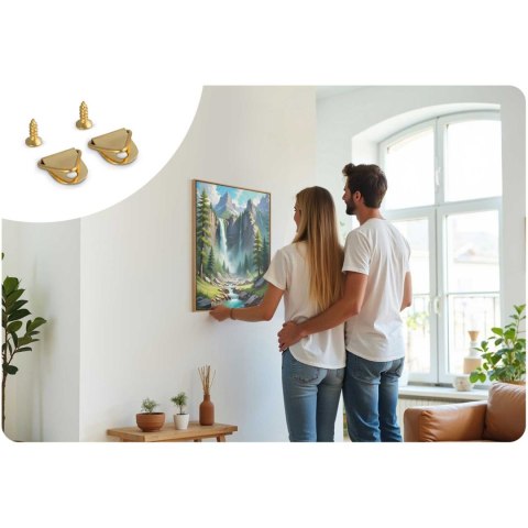 Obraz do Malowania po Numerach 40x50 cm - Krajobraz Góry - Massido Obraz do Malowania po Numerach 40x50 cm - Krajobraz Góry - Massido