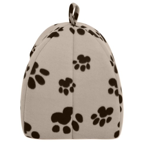 Domek Dla Kota 40x45 cm – Beżowy, Wyjmowana Poduszka Domek Dla Kota 40x45 cm – Beżowy, Wyjmowana Poduszka