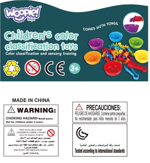 Zestaw Morska Kraina WOOPIE – Kolory, Zwierzątka, 111 Elementów