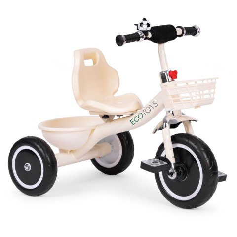 Rowerek Trójkołowy Z Koszami I Dzwonkiem ECOTOYS – Idealny Pierwszy Pojazd