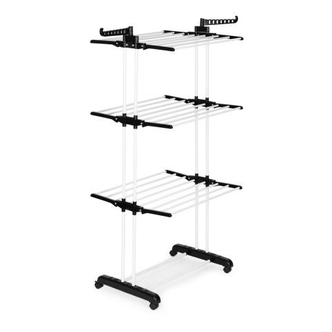 Pionowa Suszarka Na Pranie ModernHome – 6 Ramion, Składana, Z Kółkami