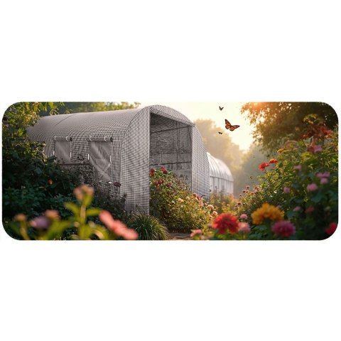 Tunel Foliowy Ogrodowy Plonos 2 x 3 m (6m2) - Szklarnia Tunel Foliowy Ogrodowy Plonos 2 x 3 m (6m2) - Szklarnia