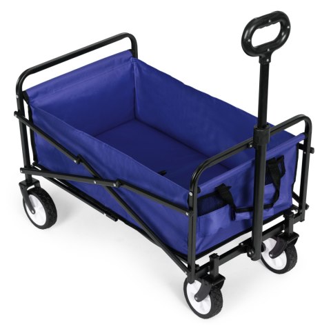 Składany Wózek Transportowy MultiGarden 48x90 cm z Gumowymi Kołami Składany Wózek Transportowy MultiGarden 48x90 cm z Gumowymi Kołami