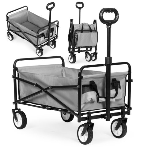 Składany Wózek Transportowy 48x90 cm MultiGarden – Idealny na Plażę i Do Ogrodu Składany Wózek Transportowy 48x90 cm MultiGarden – Idealny na Plażę i Do Ogrodu