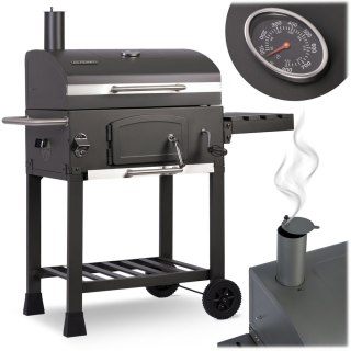 Grill Węglowy Berdsen BBQChef BD-891 – Żeliwny Ruszt, Termometr i Komin