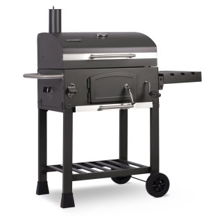 Grill Węglowy Berdsen BBQChef BD-891 – Żeliwny Ruszt, Termometr i Komin